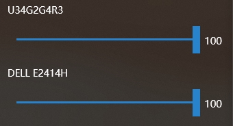 显示器亮度调节